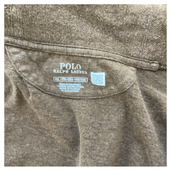 MEN'S Ralph Lauren Swearshirt Cardigan XXL - Picture 2 of 7